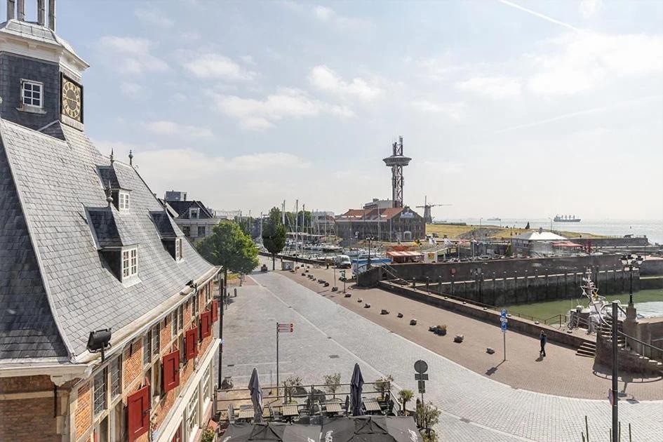 Appartement met 2 Slaapkamers en Uitzicht op de Haven